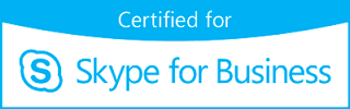 Skype for Business certified logo