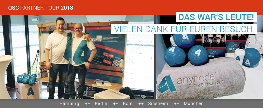 Fazit der QSC Partnertour 2018