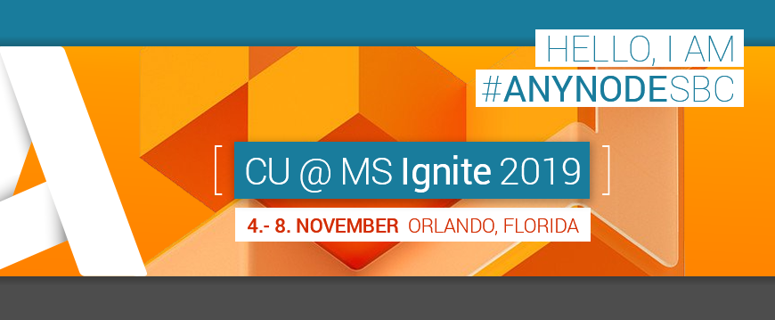 Microsoft Ignite vom 04.-08. November 2019 in Orlando – Tickets bereits ausverkauft, aber wir sind dabei!