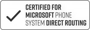 Certified Badge Microsoft Teams Direct Routing
