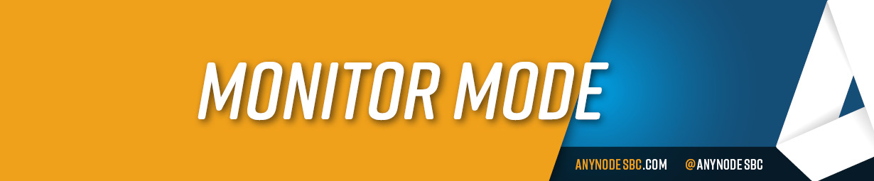 Banner: Monitor Mode