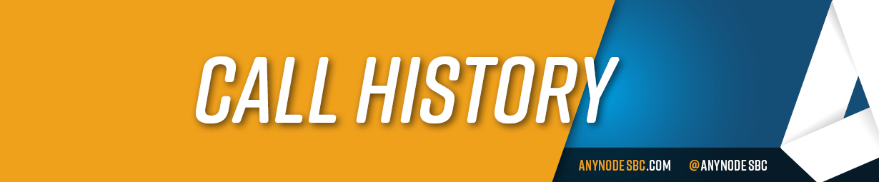 call history header