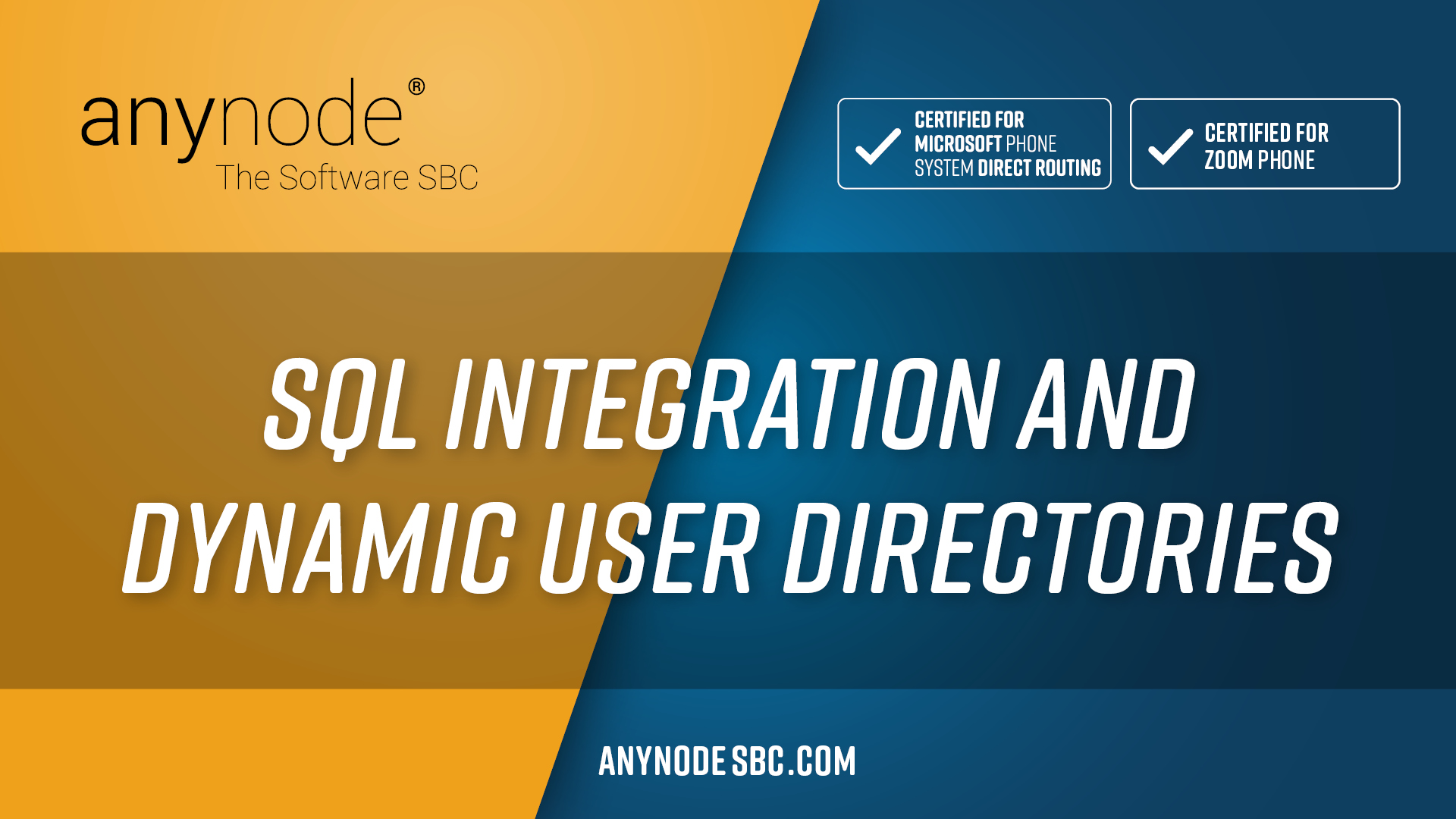 Release_4_6_SQL integration and dynamic User Directories
