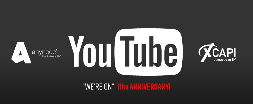 “We are on!“ – 10th Anniversary on Youtube