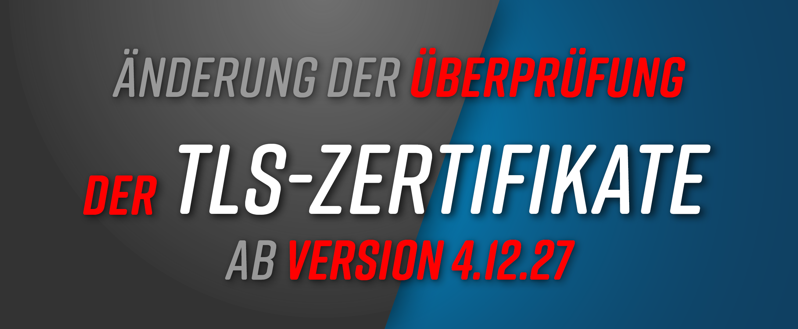 Wichtige Änderung bei Zertifikatsprüfungen in anynode (ab Version 4.12.27)