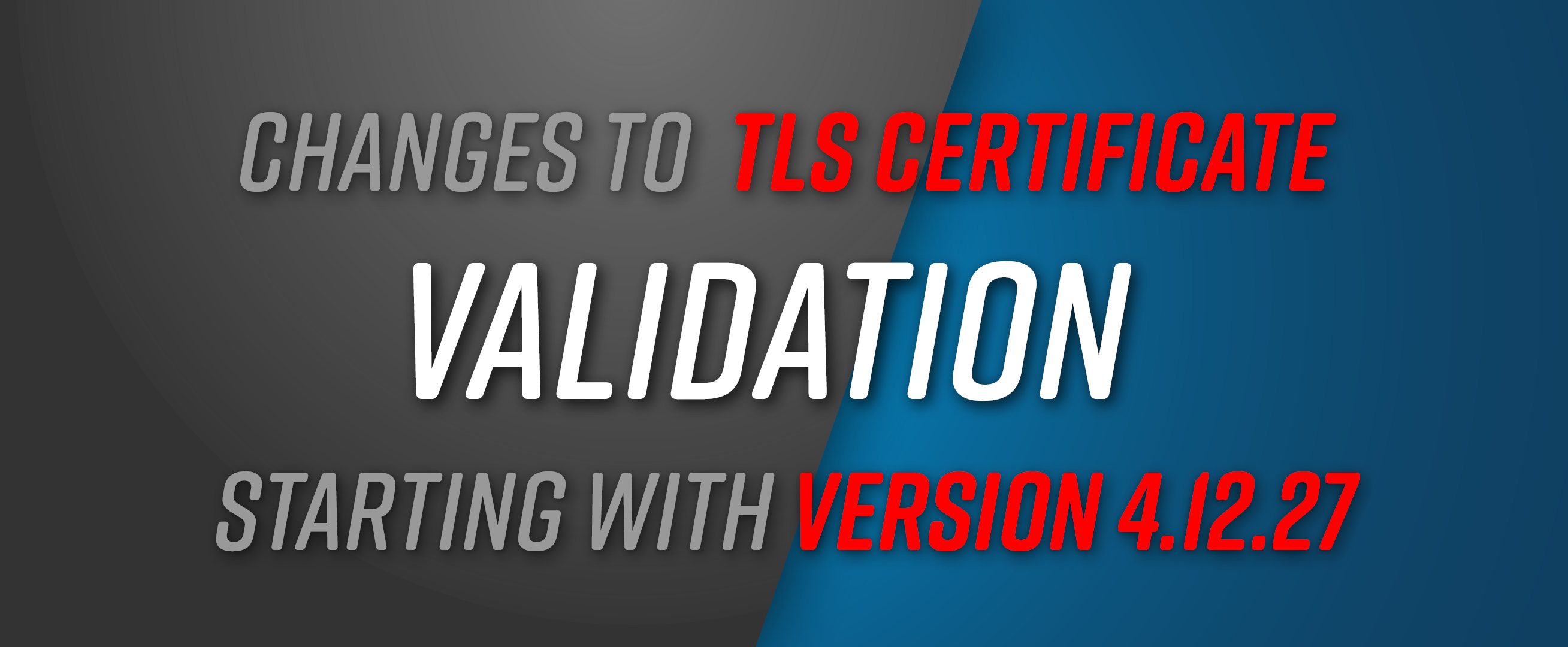 Important change in certificate validation in anynode (starting with version 4.12.27)