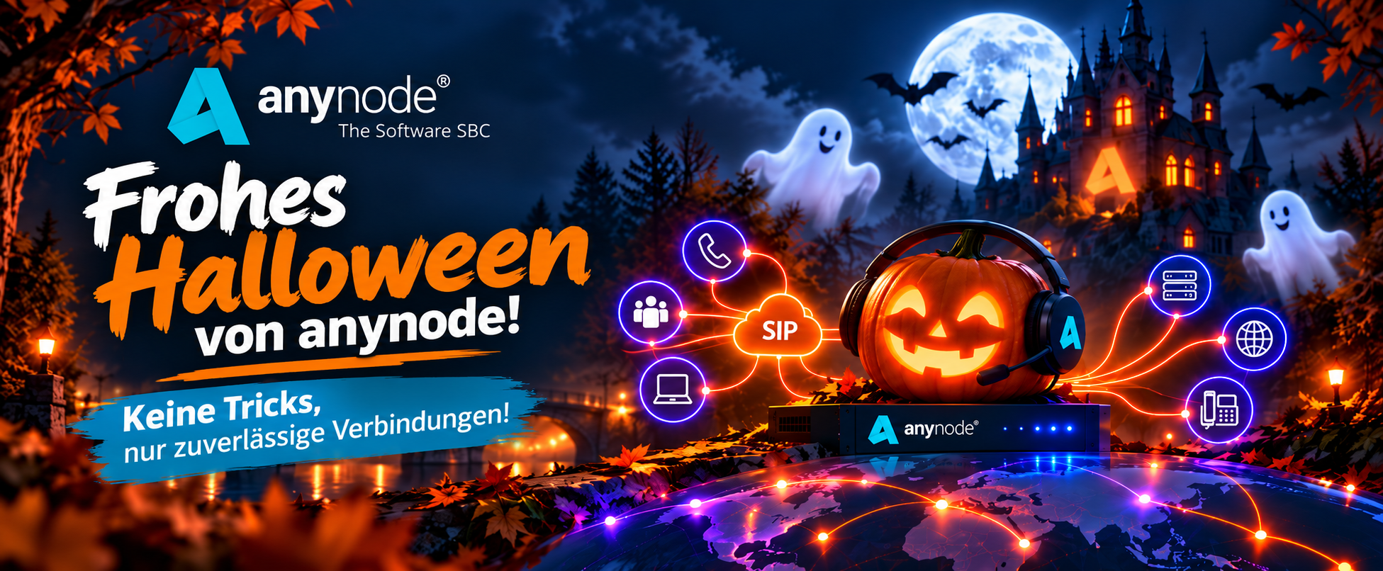 Frohes Halloween von anynode!